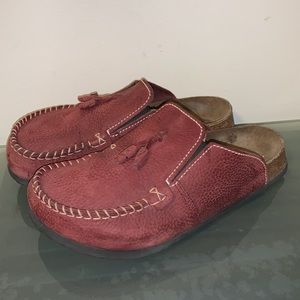 Birkenstock Papillio Leather slip on mules